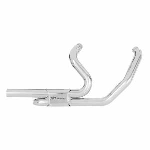 Slimline Dual Header Chrome, 2, nordicamoto.ro