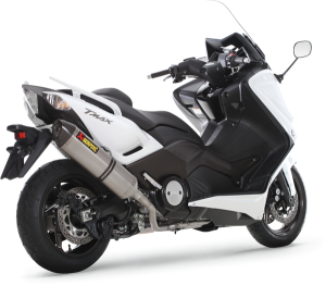 Racing Line Complete Scooter Exhaust Silver