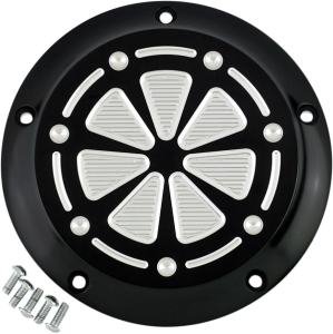 Billet Cover Black, Silver, Anodized