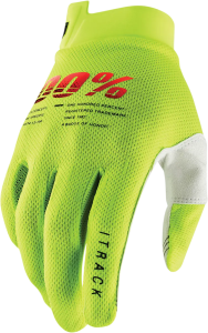 Manusi copii 100% i-Track Fluorescent Yellow