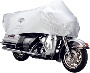Uv2000 Motorcycle Half Cover Silver
