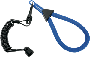 Floating Wrist Lanyard Black, Blue