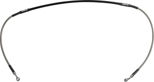 MOOSE RACING Stainless Steel Braided Brake Line 