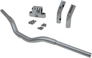 Kage Fighter-t Pullback Handlebar Silver, 4, nordicamoto.ro