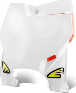 Stadium Number Plate White, 3, nordicamoto.ro