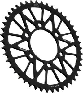 JT SPROCKETS Racelite Aluminum Rear Sprocket Black 