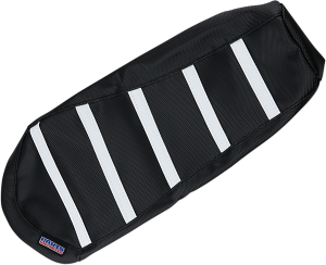 Gripper Seat Cover Black, White, 1, nordicamoto.ro