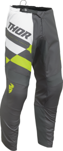 Pantaloni Thor Sector Checker Gray/Yellow