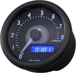 Tachometer Black, 1, nordicamoto.ro