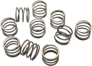 Handlebar End Grip Spring Silver, 1, nordicamoto.ro