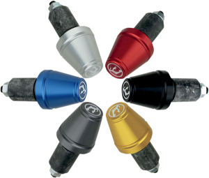 V.2 Handlebar End Weight Blue, 1, nordicamoto.ro