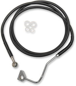 Stainless Steel Brake Line Kit Black, 3, nordicamoto.ro
