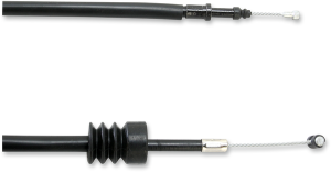 Black Vinyl Clutch Cable Black