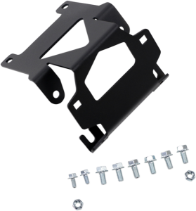 Winch Mount Black 