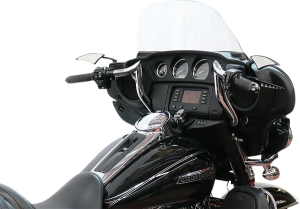 1-1/4(r) Bagger Monkey Bar Handlebar Silver