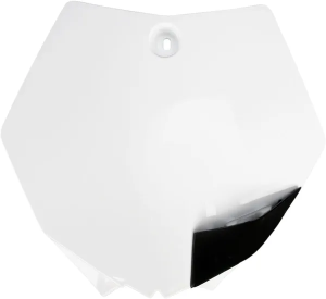 Replacement Front Number Plate White