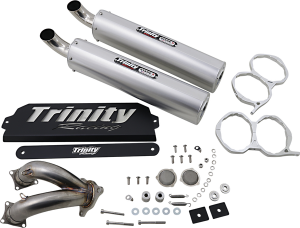 Stage 5 Slip-on Mufflers Silver