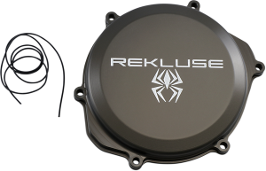 Clutch Cover Black, Anodized