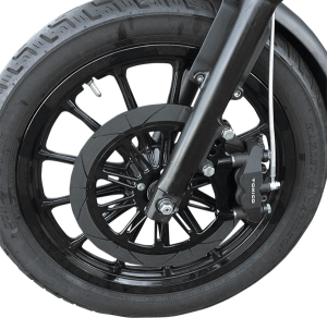 Radial Front Brake Caliper Mounts Black
