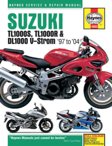 Motorcycle Repair Manual