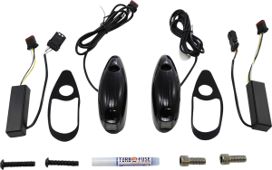Probeam Road Glide Turn Signals Gloss Black, 5, nordicamoto.ro