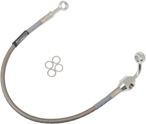 Stock-length Rear Brake Line Silver Standard, 1, nordicamoto.ro
