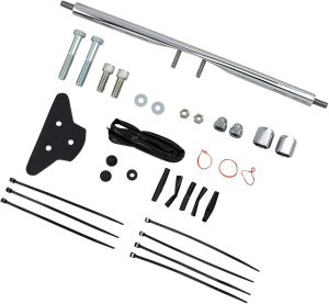 Chrome Rear Turn Signal Relocation Kits Chrome, 2, nordicamoto.ro