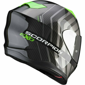 Casca integrala Scorpion Exo 520 Air Shade Negru/Verde XXL, 2, nordicamoto.ro