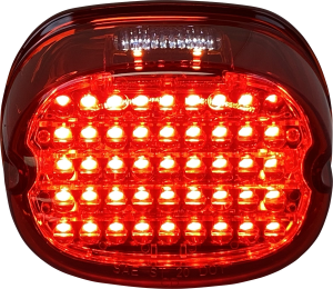 Low Profile Led Taillight Red, 4, nordicamoto.ro