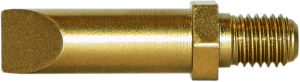 Chisel Tooth Studs Gold, 1, nordicamoto.ro