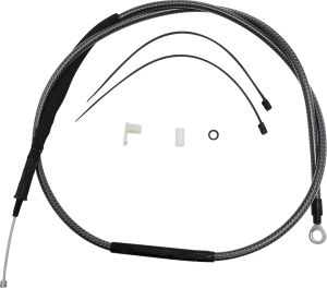 High-efficiency Polished Karbonfibr Clutch Cable Silver