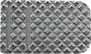 Brake Pedal Silver Standard, 3, nordicamoto.ro
