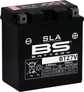 Sla Factory-activated Agm Maintenance-free Batteries Black 