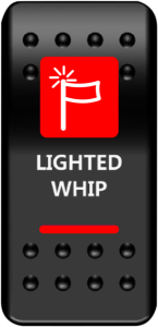 Rocker Switch Black, Red, White