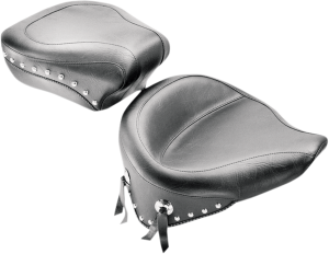 Wide Vintage Solo Seat Black, 2, nordicamoto.ro