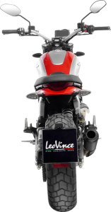 Tobă de eșapament LeoVince LV-10 Black Slip-On pentru Ducati Scrambler 800, 3, nordicamoto.ro