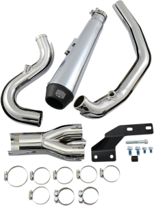 El Diablo 2:1 Exhaust System Chrome, 1, nordicamoto.ro