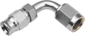 Deluxe Professional Female Hose End Chrome, 1, nordicamoto.ro