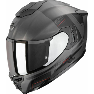 Casca integrala SCORPION EXO-1500 AIR DUAL S Antracit mat/Negru/Rosu, nordicamoto.ro