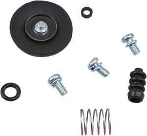 MOOSE RACING Accelerator Pump Rebuild Kit Black 