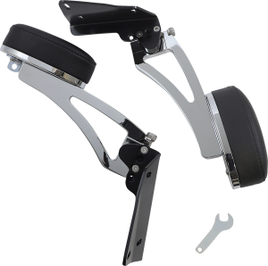 Armrest Harley Davidson Chrome Black, 1, nordicamoto.ro
