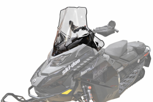 Powermadd Windshield Ski-Doo Gen5 Tall 22", Clear w/Black Fade