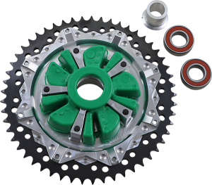 Cush Drive Chain Sprocket Black, Machined