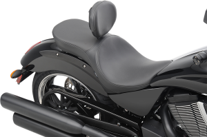Ez Glide Ii Backrest Compatible Low-profile Leather Touring Seat Black, 4, nordicamoto.ro