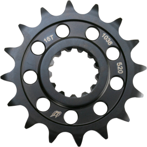 Lightweight Steel Sprocket Black, Zinc