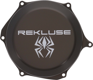 Clutch Cover Black, Anodized