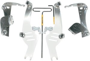 No-tool Trigger-lock Mount Kit For Sportshield Silver, 1, nordicamoto.ro