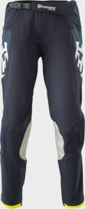 Pantaloni Husqvarna Railed Albastru/Galben/Turcoaz, nordicamoto.ro