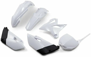 Full Body Replacement Plastic Kit Black, White 