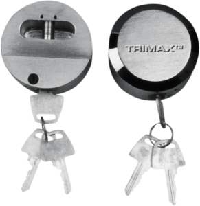 Stainless Steel High-security Shielded Padlocks Black